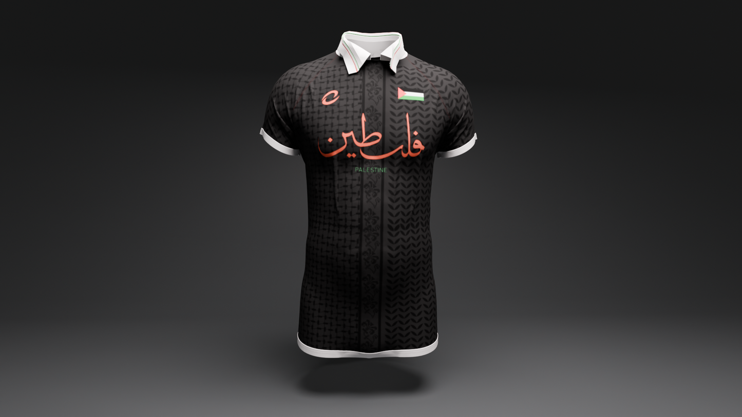 Palestine Jersey Black