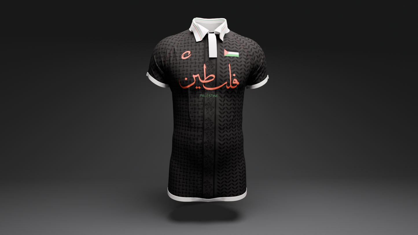 Palestine Jersey Black