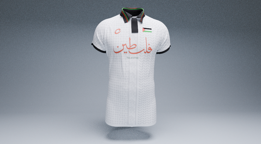 Palestine Jersey White